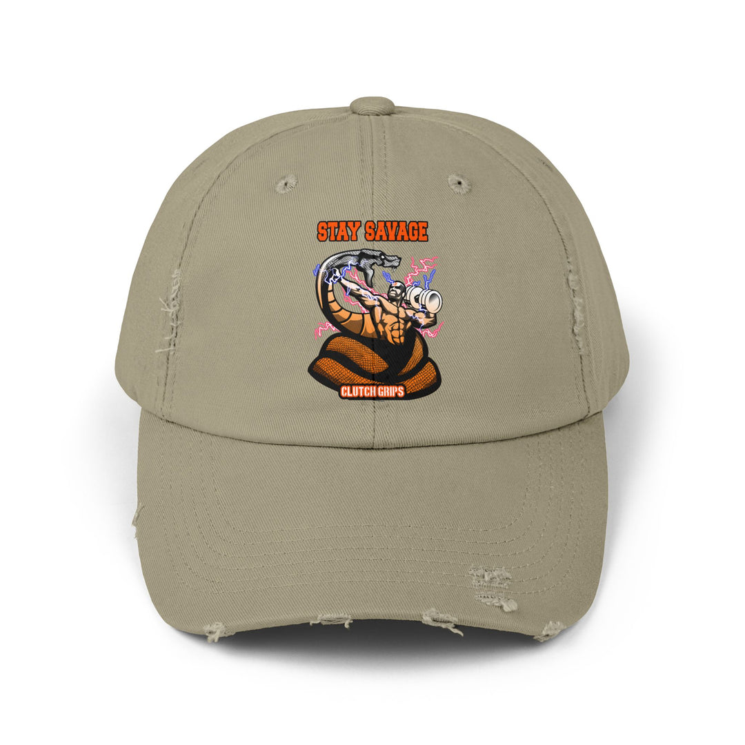MAC VS SNAKE ORANGE WHITE FADE /STAY SAVAGE CAP