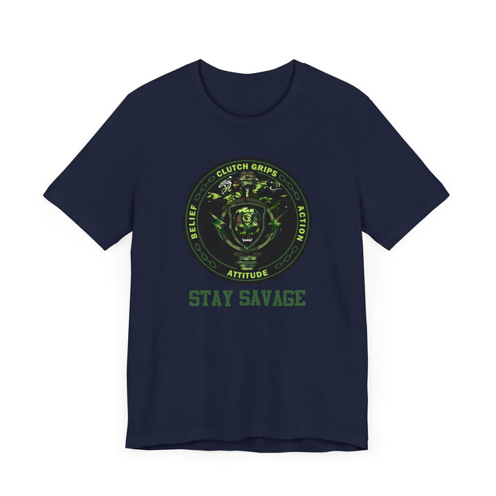 CG LOGO SKULL BELL FOREST CAMO COIN /STAY SAVAGE