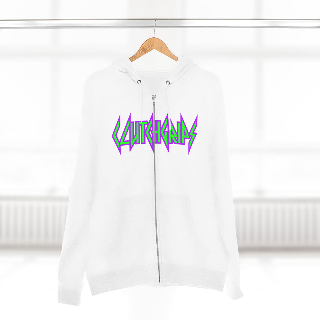 CG TIGER VS TIGER PURPLE GREEN /READY FOR WAR ZIP UP