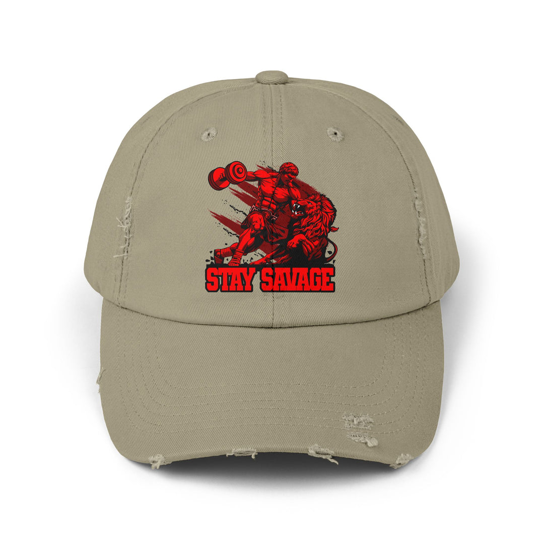 CG COLISEUM MAC RED /STAY SAVAGE CAP