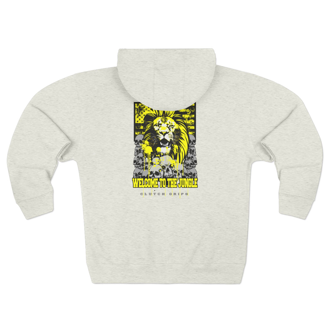 LIONHEART YELLOW BLACK /WELCOME TO THE JUNGLE ZIP UP