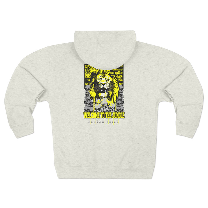 LIONHEART YELLOW BLACK /WELCOME TO THE JUNGLE ZIP UP
