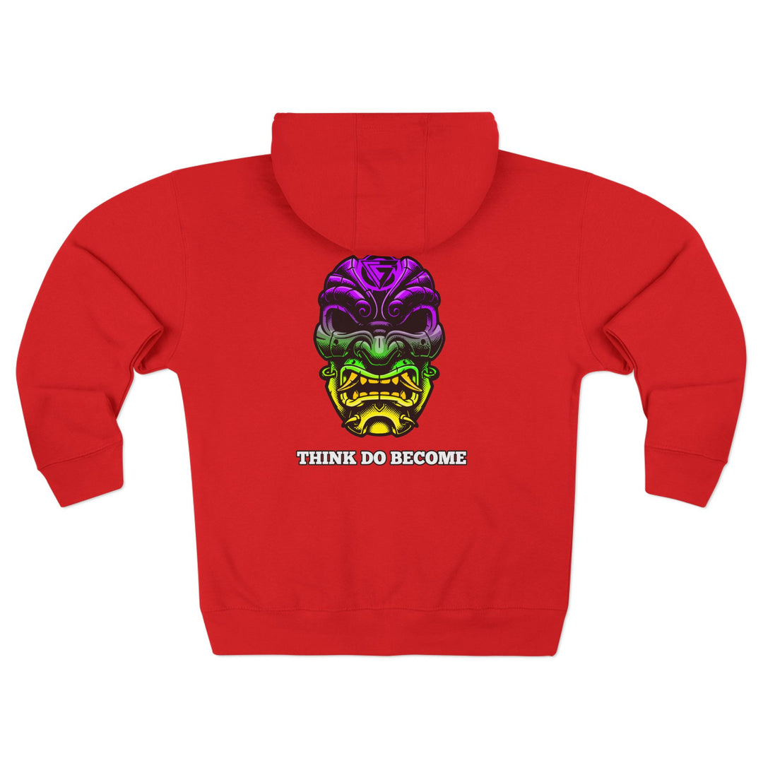 SAMURAI MAC YELLOW GREEN PURPLE /THINK DO BECOME ZIP UP