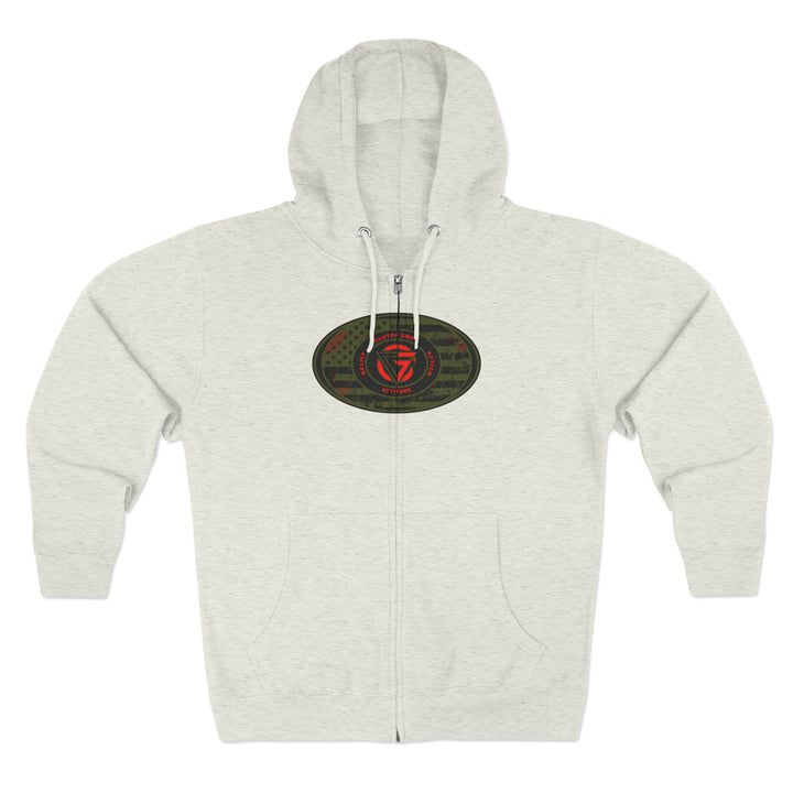 CG SKULL BANDIT FOREST CAMO/I AM THE ONE ZIP UP