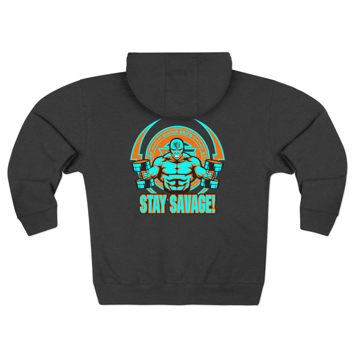 CG BIG MAC MIAMI COLORS/STAY SAVAGE ZIP UP