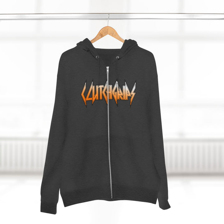 CG SKULLATOR SGL BELL DRAGON TIGER ORANGE WHITE  FADE /READY FOR WAR ZIP UP