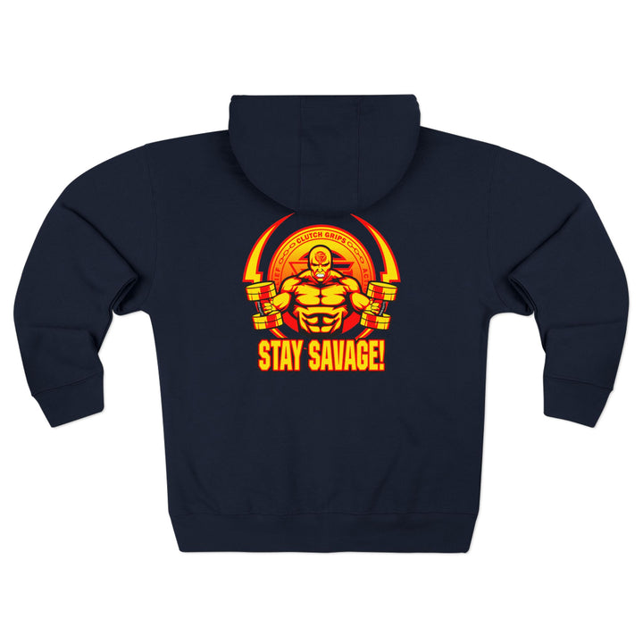 CG BIG MAC RED ORANGE GOLD/STAY SAVAGE ZIP UP