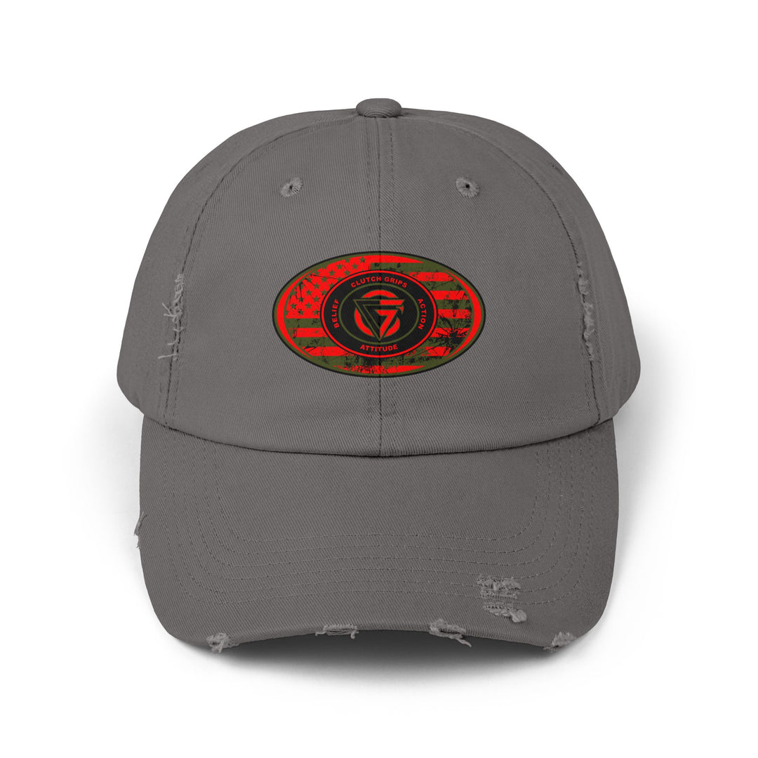 CG RED GREEN OVAL FLAG CAP