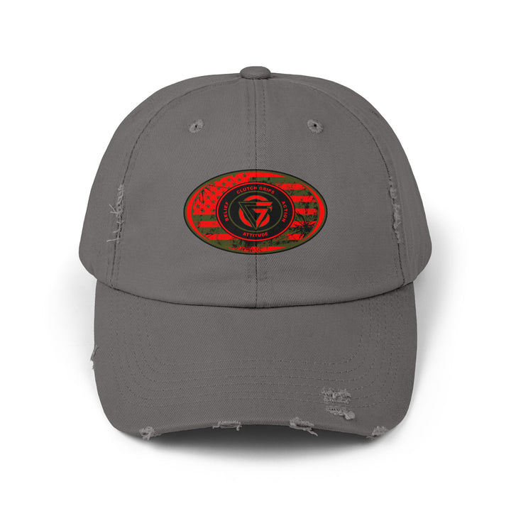 CG RED GREEN OVAL FLAG CAP