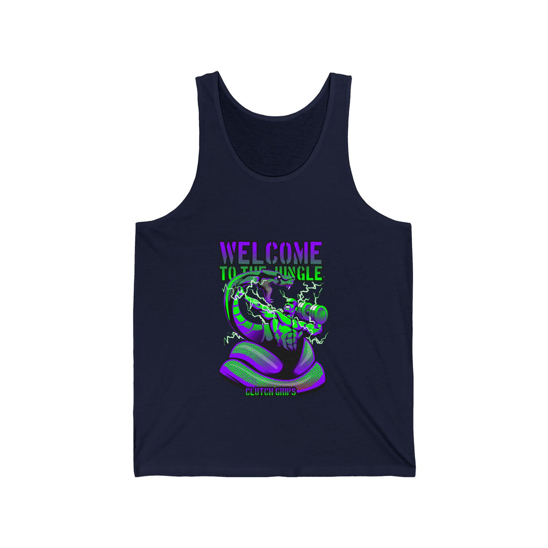 MAC VS SNAKE TANK PURPLE GREEN/WELCOME TO THE JUNGLE