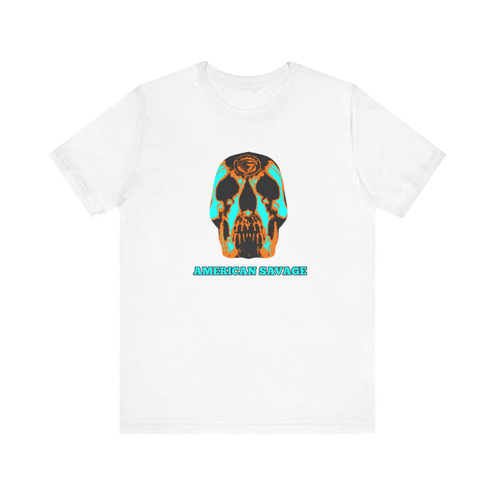 SKULLATOR MIAMI AQUA ORANGE /AMERICAN SAVAGE