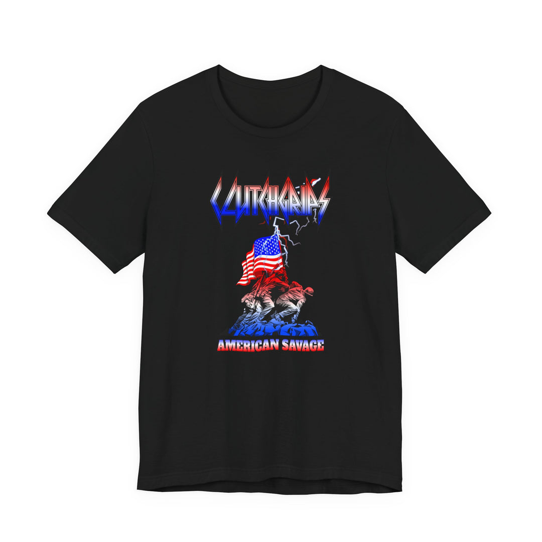 CG PATRIOT FREEDOM SHIRT RED WHITE BLUE FADE /AMERICAN SAVAGE