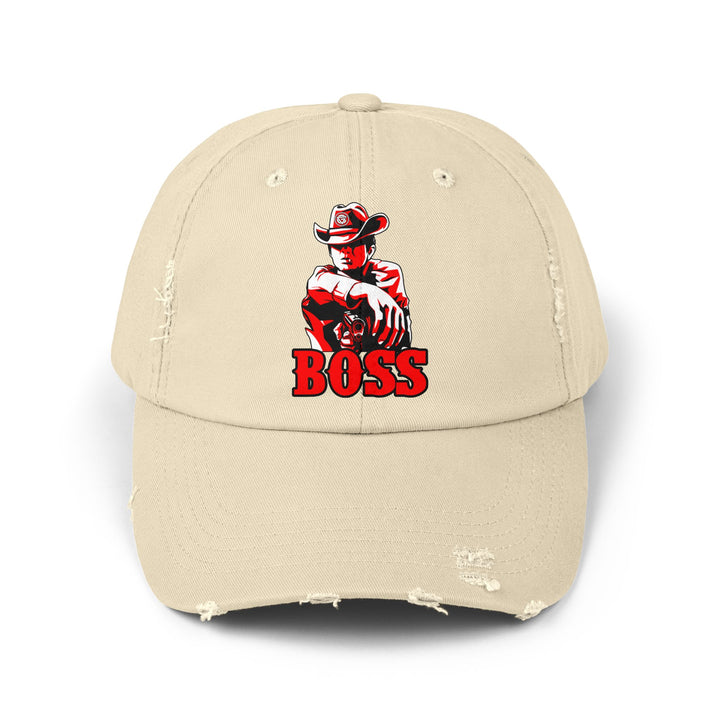 CG COWBOY KILLER RED WHITE /BOSS CAP