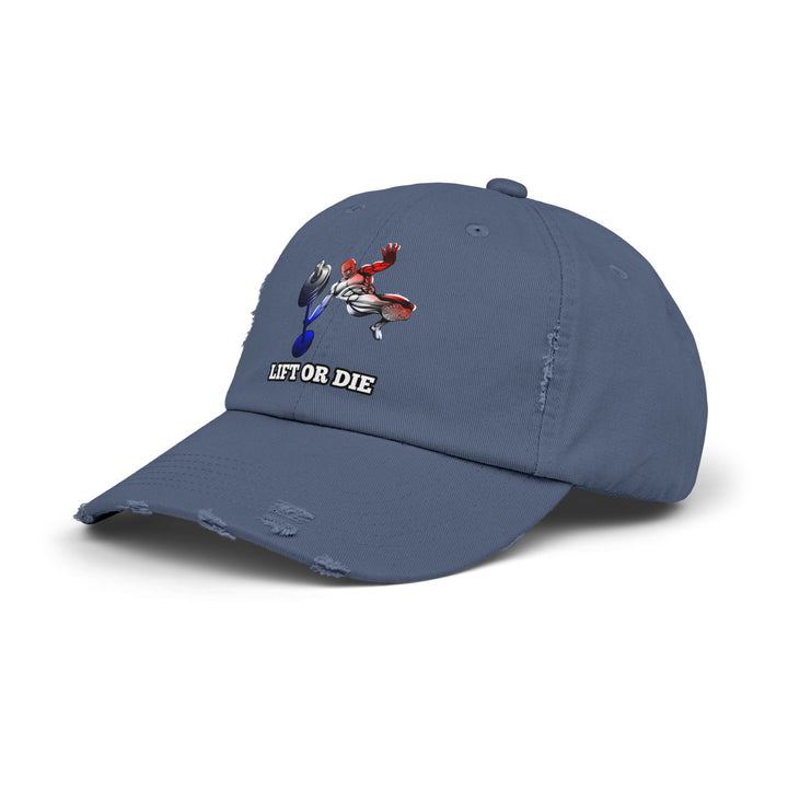 CG MAC JUMP RED WHITE BLUE FADE /LIFT OR DIE CAP