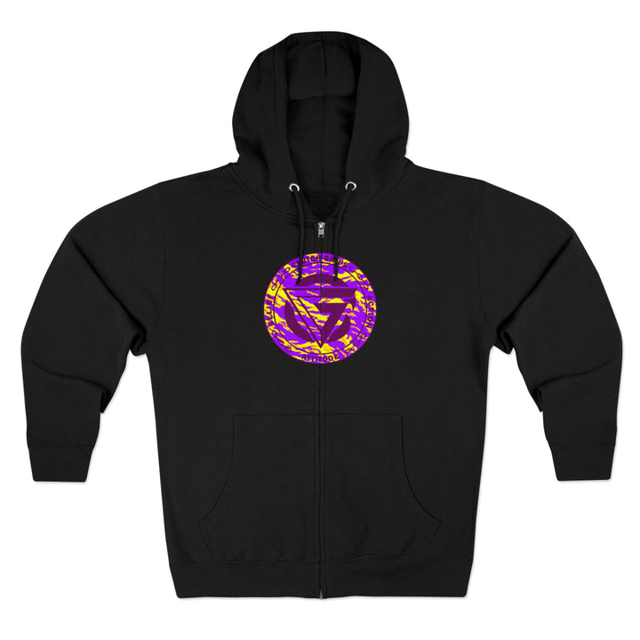 CG MAC JUMP PURPLE GOLD /STAY SAVAGE ZIP UP