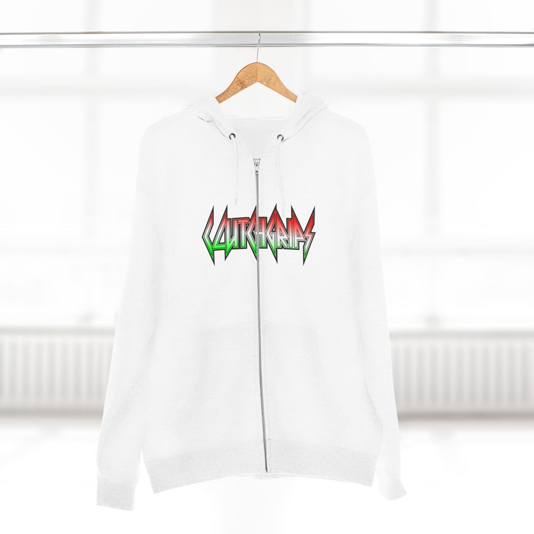 CG SKULLATOR SGL BELL DRAGON TIGER RED WHITE GREEN FADE /STAY SAVAGE ZIP UP