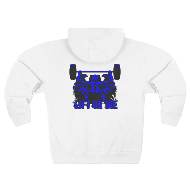 MAC WICK LIFT BLUE CG 7 PILLARS /LIFT OR DIE ZIP UP