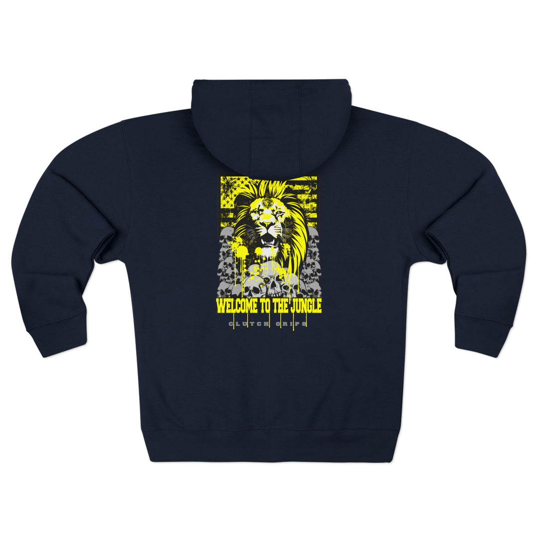 LIONHEART YELLOW BLACK /WELCOME TO THE JUNGLE ZIP UP