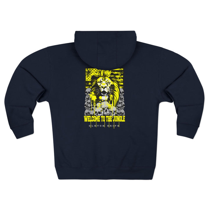 LIONHEART YELLOW BLACK /WELCOME TO THE JUNGLE ZIP UP
