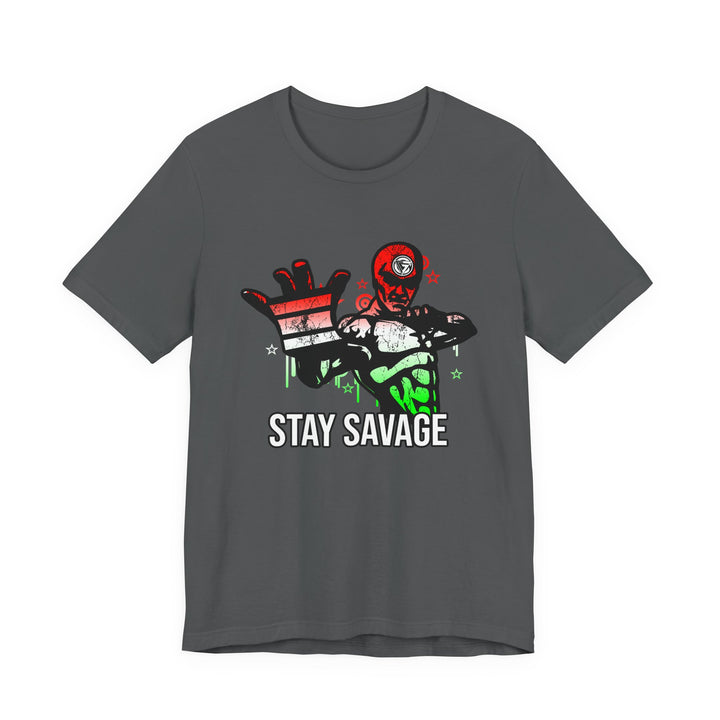 GRIP MASTER MAC RED WHITE GREEN FADE /STAY SAVAGE