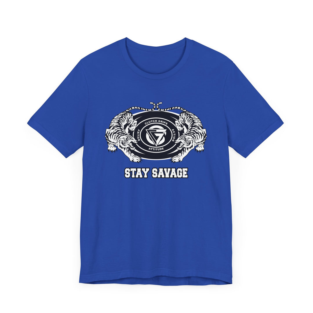 TIGER VS TIGER WHITE BLACK  /STAY SAVAGE
