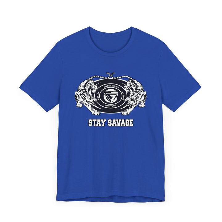 TIGER VS TIGER WHITE BLACK  /STAY SAVAGE