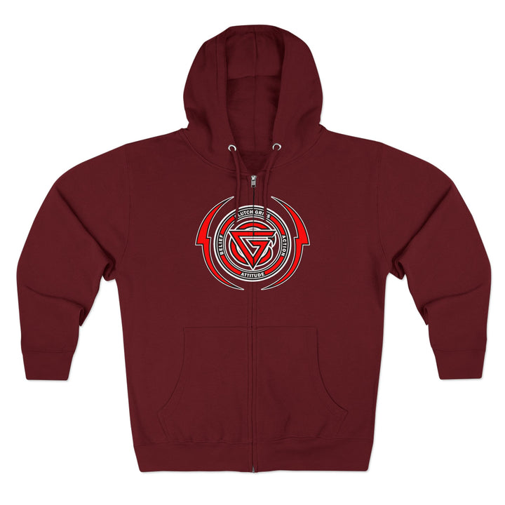 CG FINAL BOSS RED/KILL OR BE KILLED ZIP UP