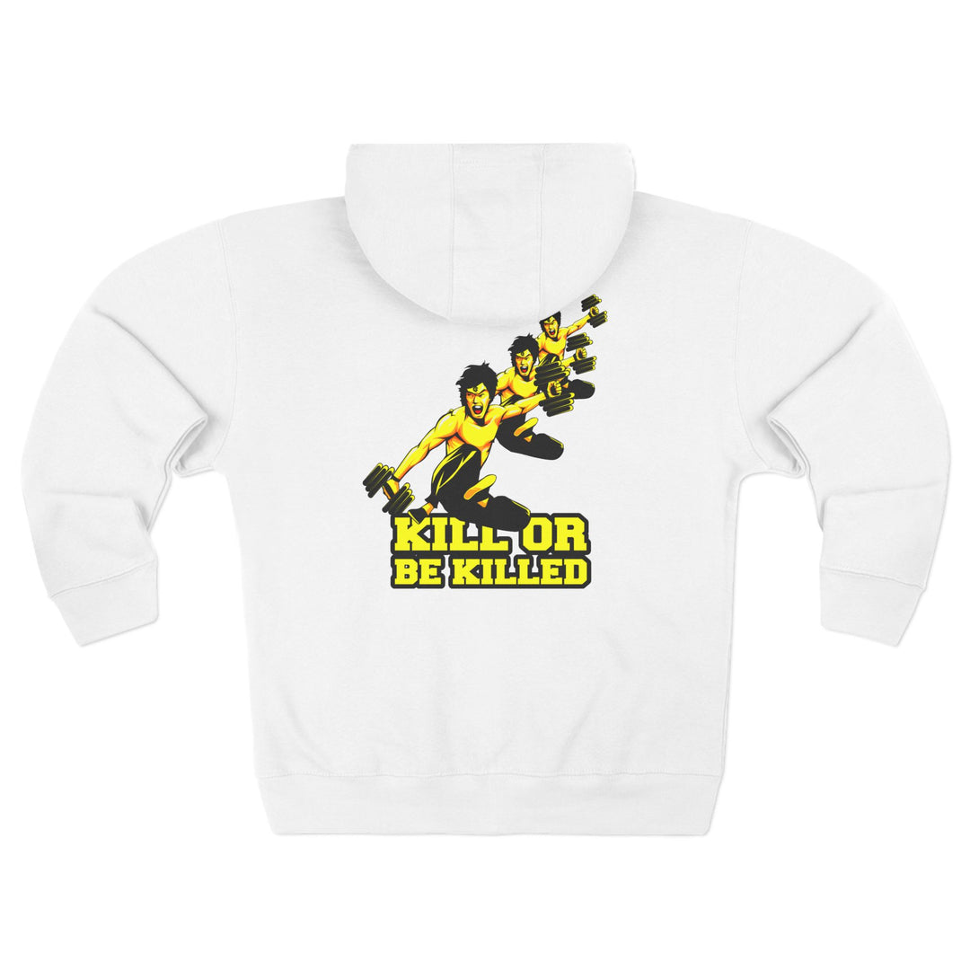CG LIFT KICK YELLOW BLACK/KILL OR BE KILLED ZIP UP