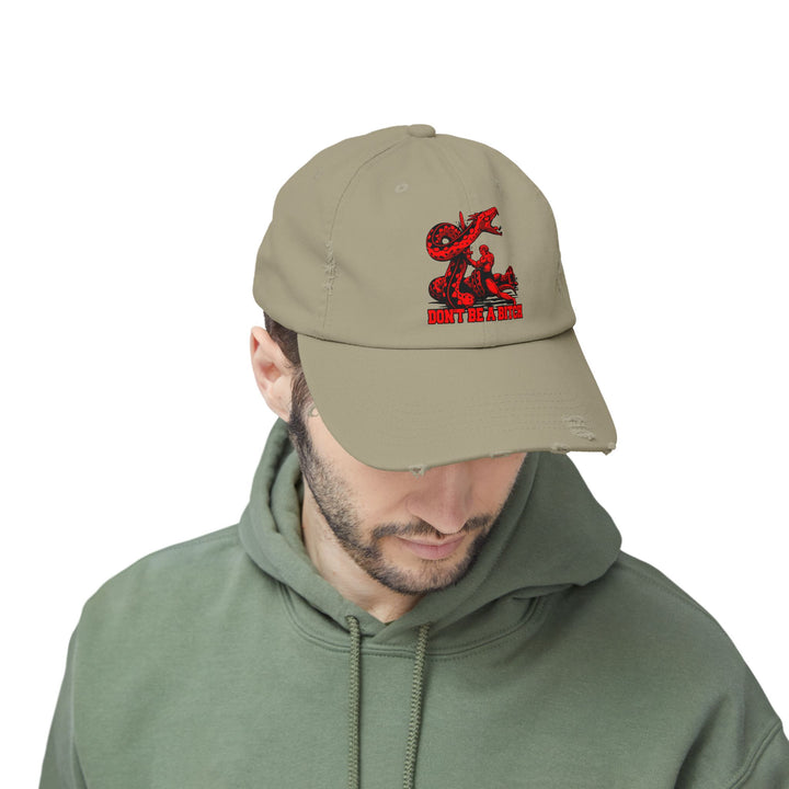 SERPENT SLAYER RED BLACK/DONT BE A BITCH CAP
