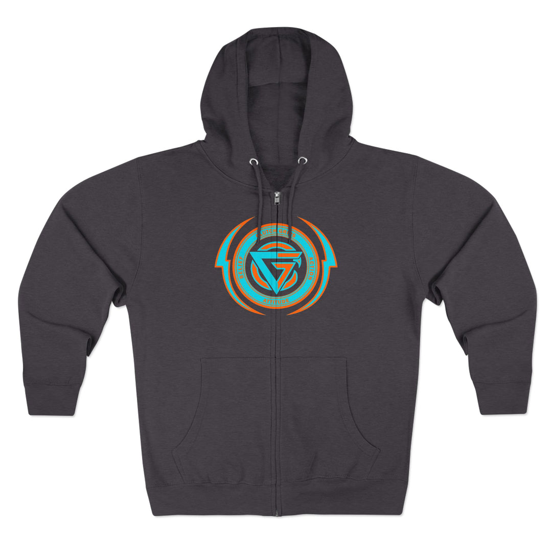 SAMURAI MAC AQUA ORANGE /STAY SAVAGE ZIP UP