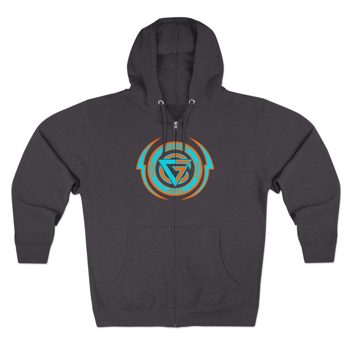 SAMURAI MAC AQUA ORANGE /STAY SAVAGE ZIP UP