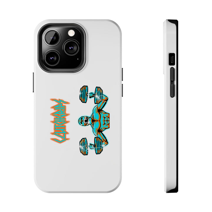 RIDE THE LIGHTNING MIAMI COLORS AQUA ORANGE PHONE CASE/CLUTCHGRIPS