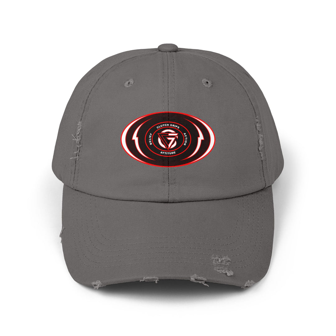 CG OVAL LOGO RED WHITE LIGHTNING ARCHES CAP