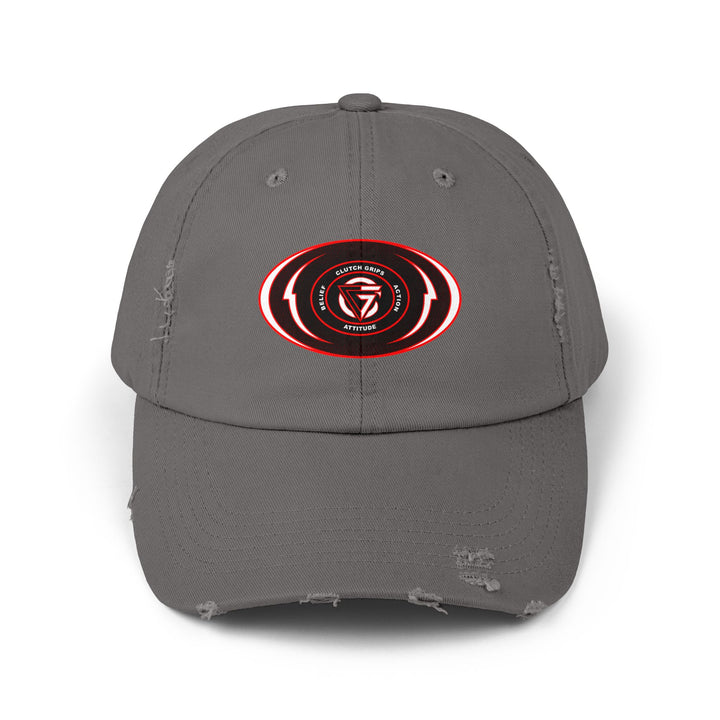 CG OVAL LOGO RED WHITE LIGHTNING ARCHES CAP