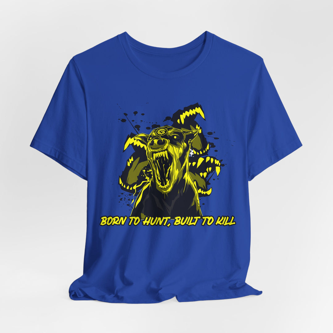 CG MAD DOG YELLOW BLACK /BORN TO HUNT BUILT TO KILL