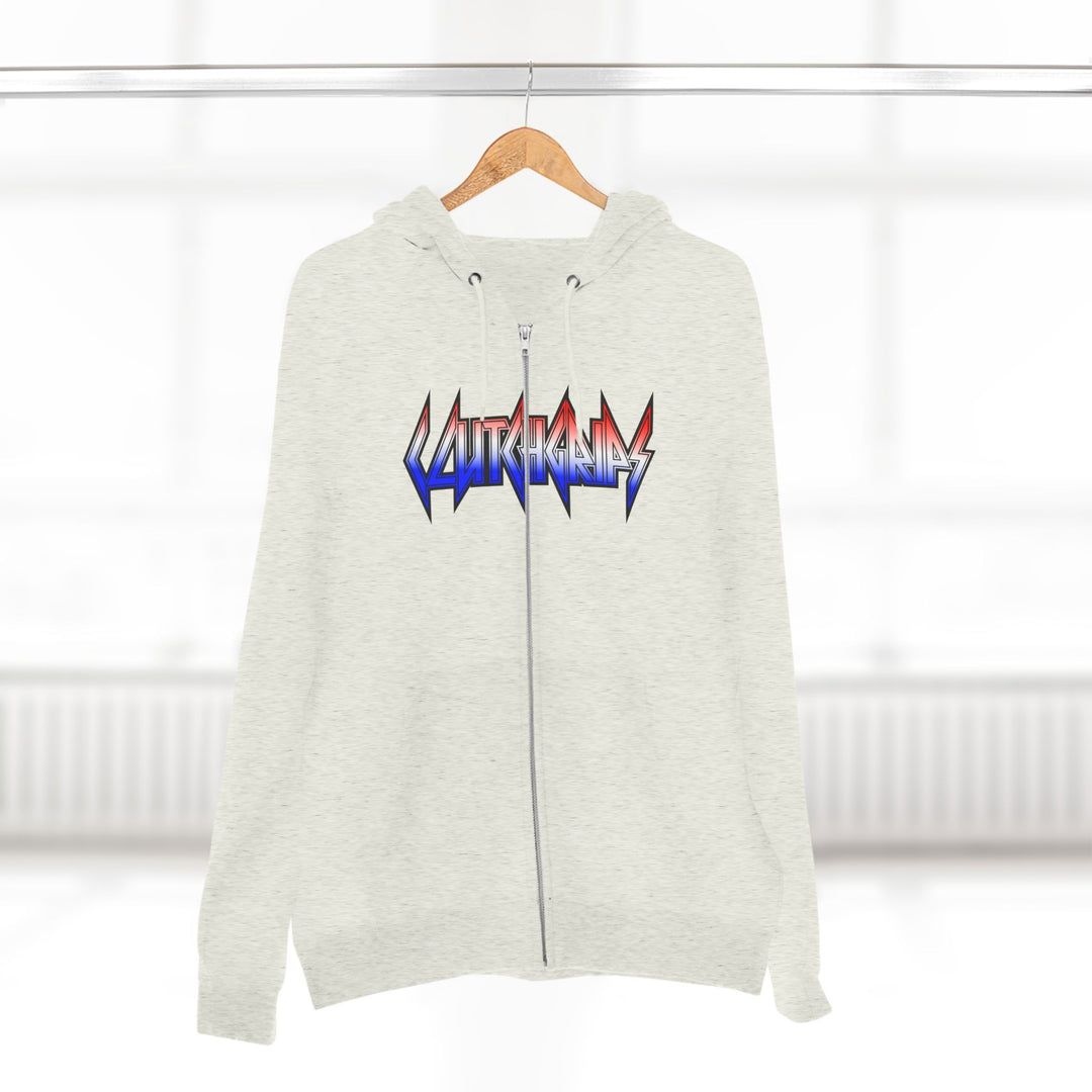 CG REBEL WOMAN RED WHITE BLUE FADE /BORN FREE ZIP UP