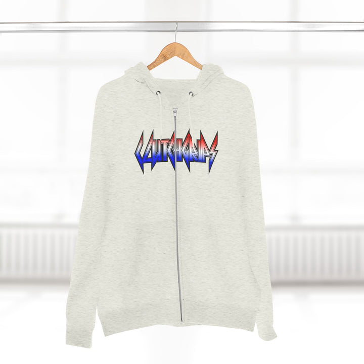 CG REBEL WOMAN RED WHITE BLUE FADE /BORN FREE ZIP UP