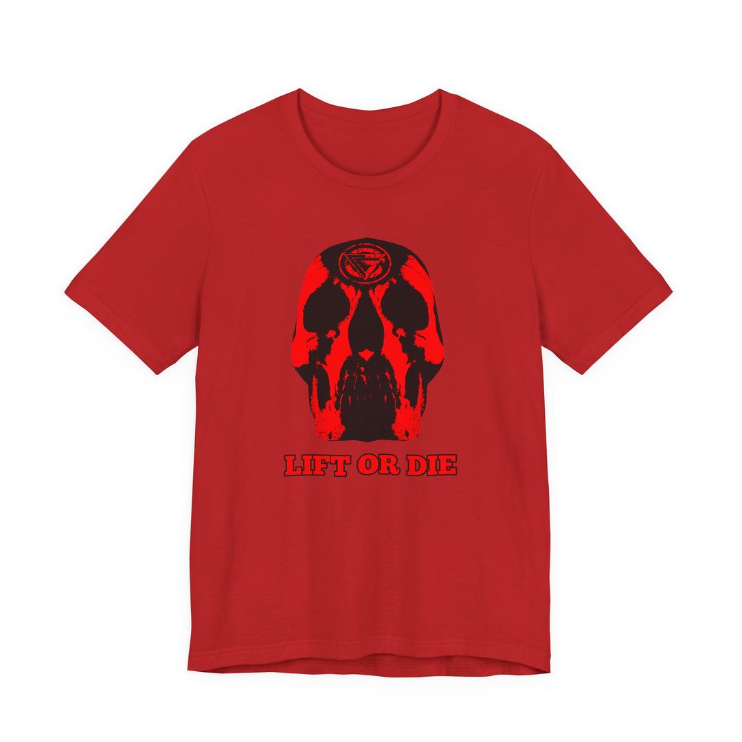 SKULLATOR RED BLACK /LIFT OR DIE