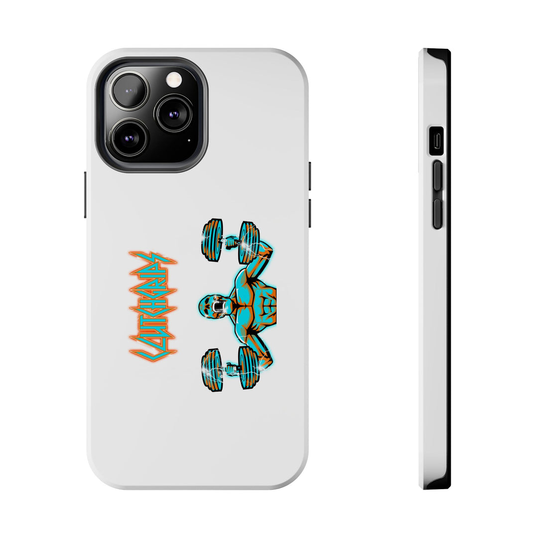RIDE THE LIGHTNING MIAMI COLORS AQUA ORANGE PHONE CASE/CLUTCHGRIPS