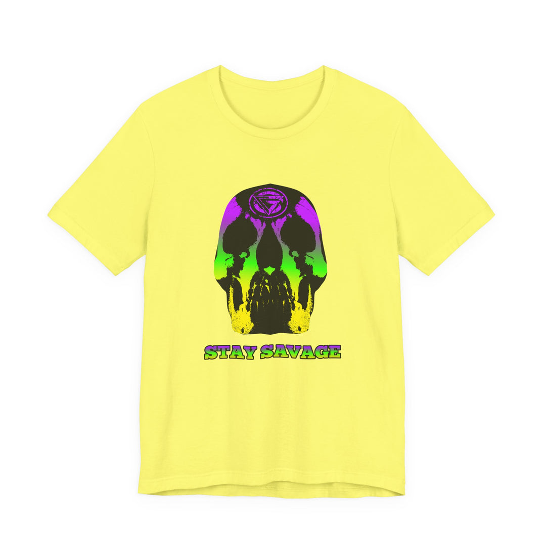 SKULLATOR YELLOW GREEN PURPLE /STAY SAVAGE