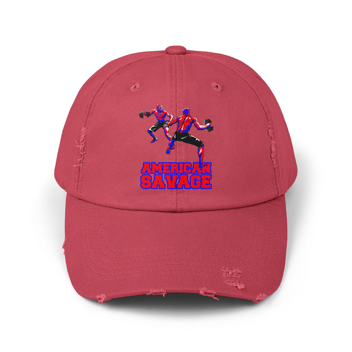 CG STAND OFF RED BLUE WHITE /AMERICAN SAVAGE CAP