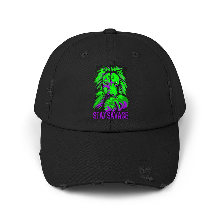 LION HEART PURPLE GREEN /STAY SAVAGE CAP