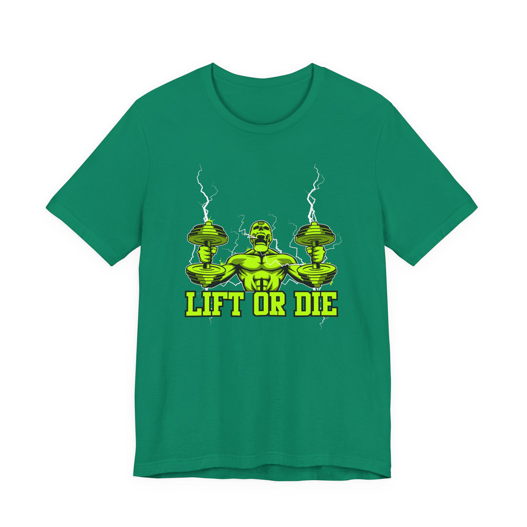 RIDE THE LIGHTNING CRAZY GREEN /LIFT OR DIE