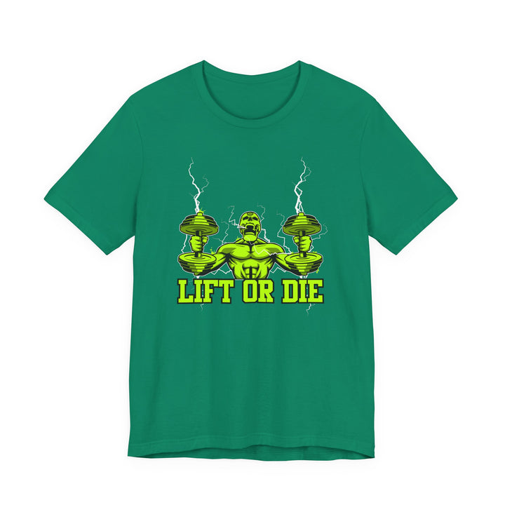 RIDE THE LIGHTNING CRAZY GREEN /LIFT OR DIE