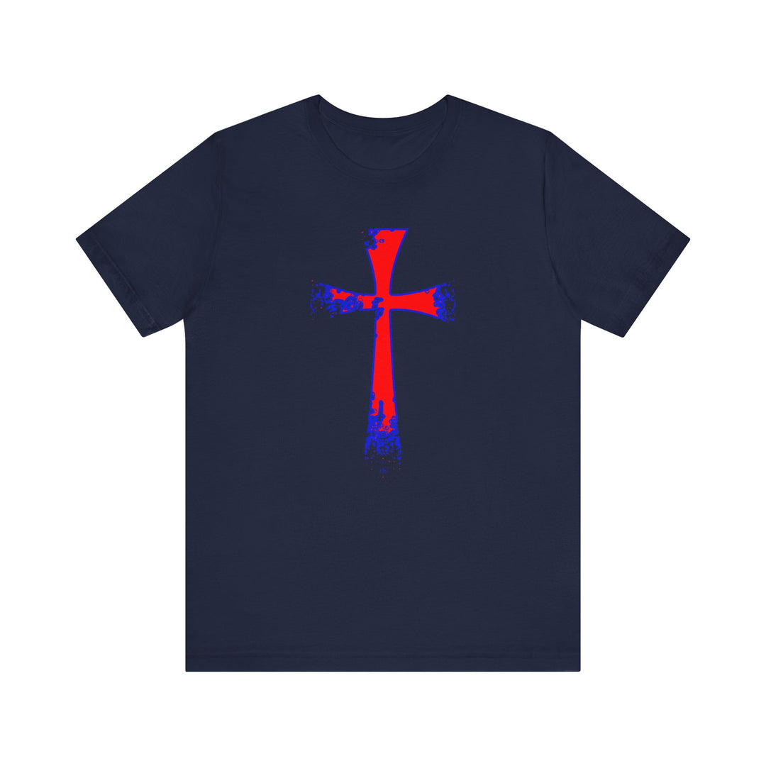 CG CRUSADER FAITH SHIRT RED BLUE