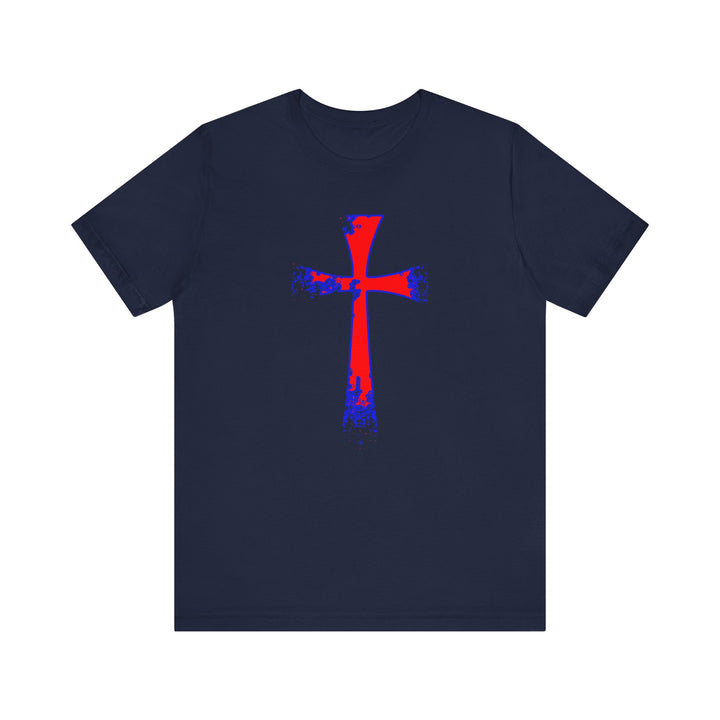 CG CRUSADER FAITH SHIRT RED BLUE