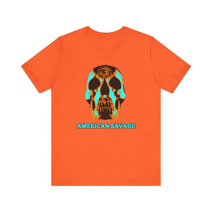 SKULLATOR MIAMI AQUA ORANGE /AMERICAN SAVAGE