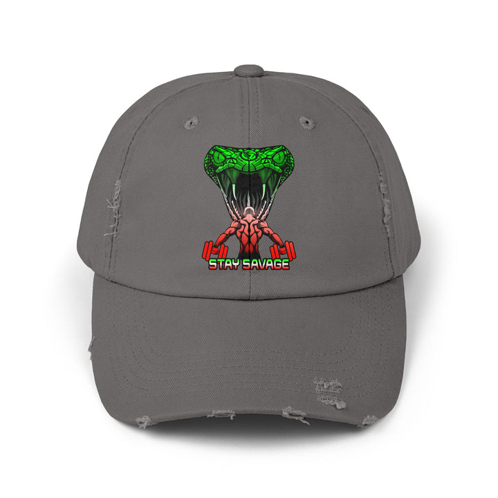 MAN VS VIPER RED WHITE GREEN FADE /STAY SAVAGE CAP