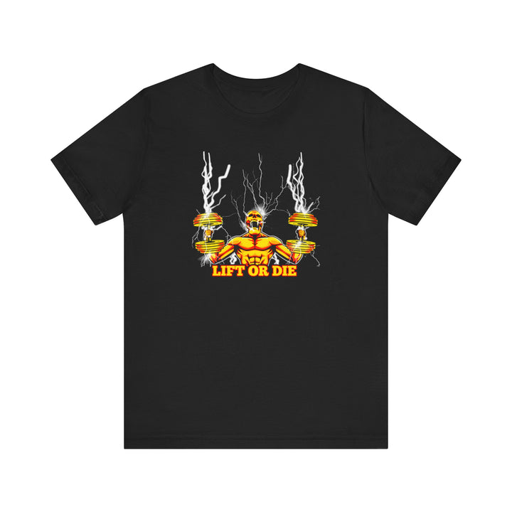 RIDE THE LIGHTNING GOLD RED /LIFT OR DIE