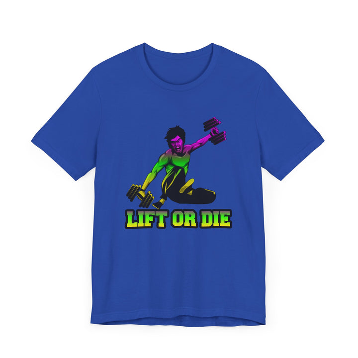 CG YELLOW GREEN PURPLE LIFT KICK/ LIFT OR DIE